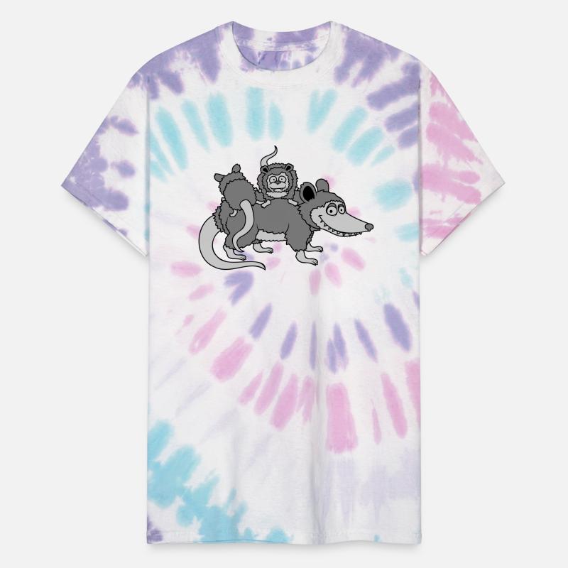 Mama possum children