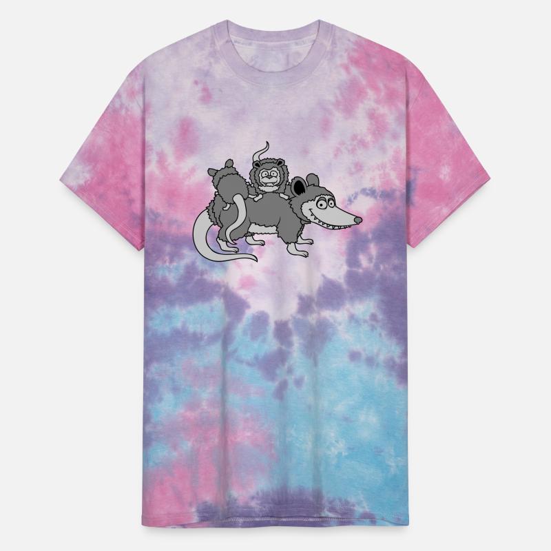 Mama possum children