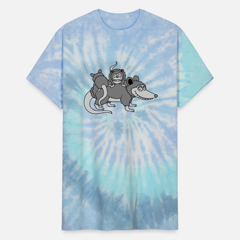 Mama possum children