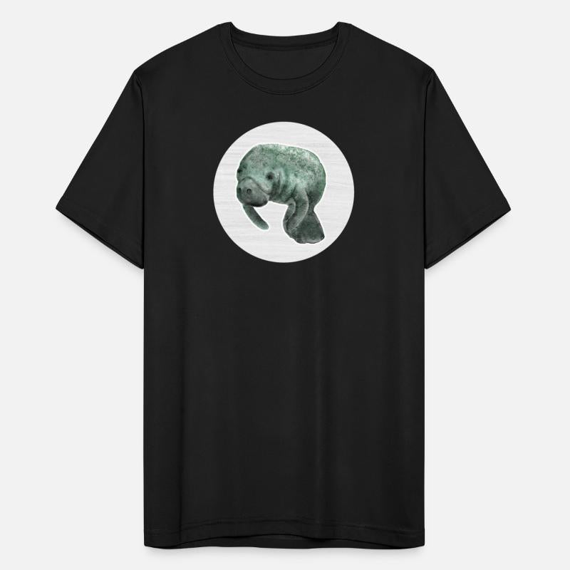 Manatee Watercolor Drawing