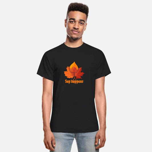 Maple Syrup Tree Tapping Funny Autumn Pancake