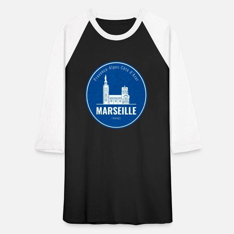 Marseille France City Badge