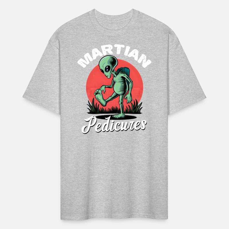 Martian Pedicures - funny alien