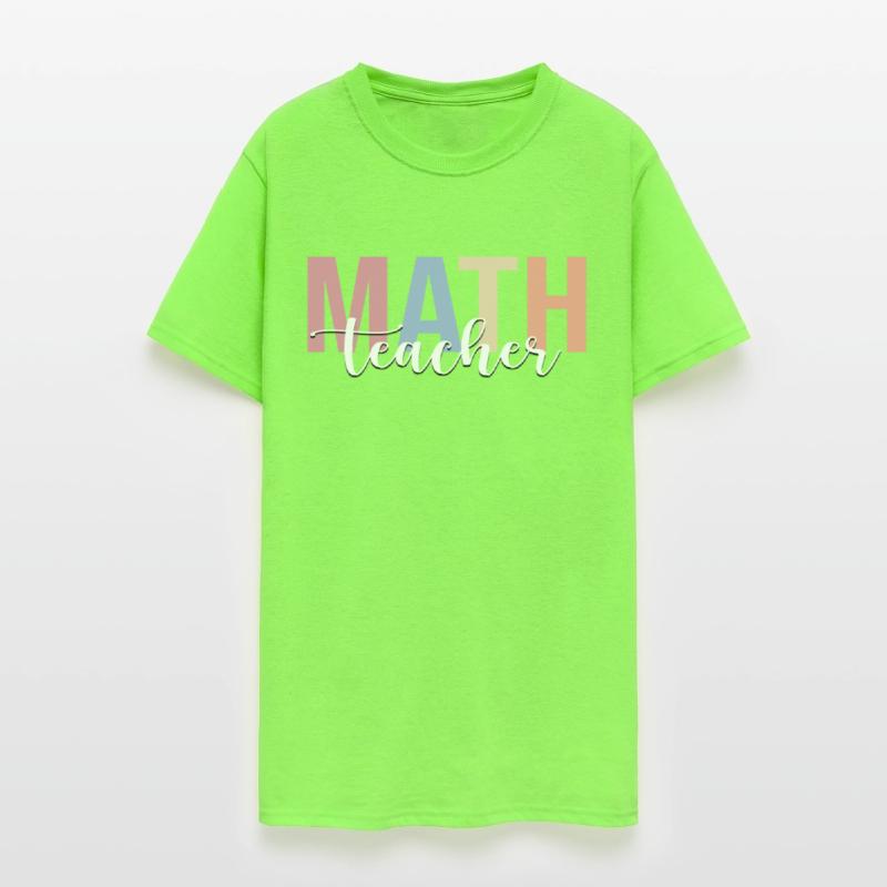 Math Teacher Back To School Mathematics