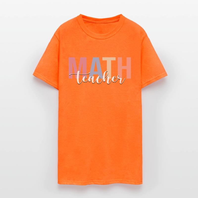 Math Teacher Back To School Mathematics