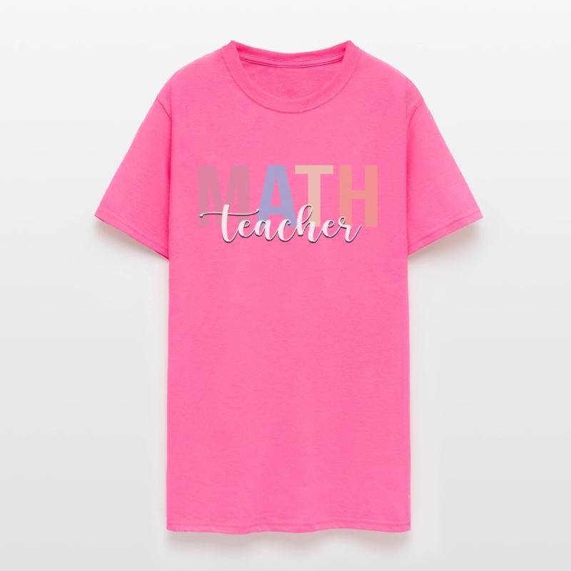 Math Teacher Back To School Mathematics