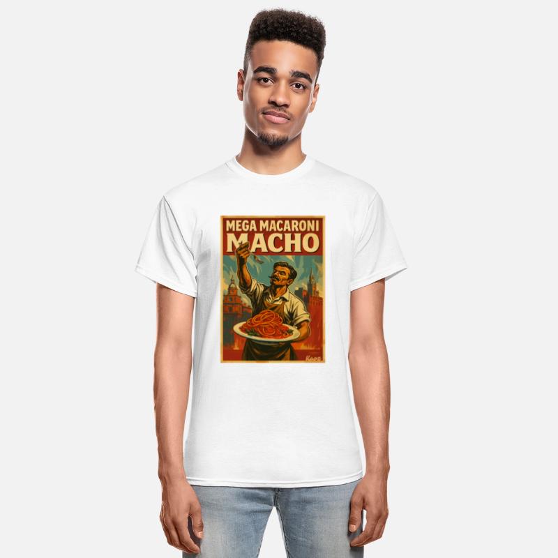 Mega Macaroni Macho – Pasta Power Pose