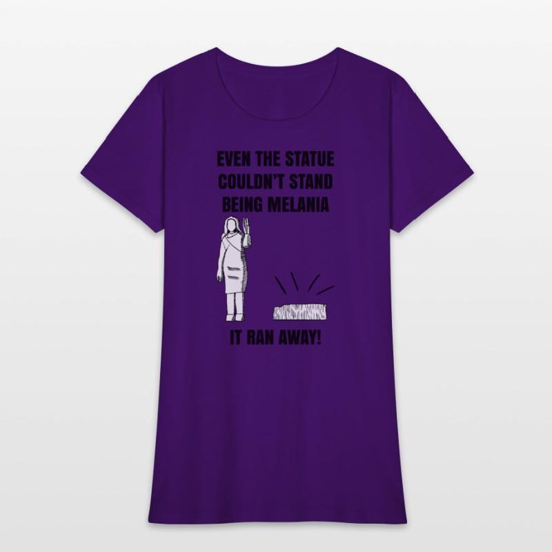 Melania Statue Satire Shirt – Funny Political Quot