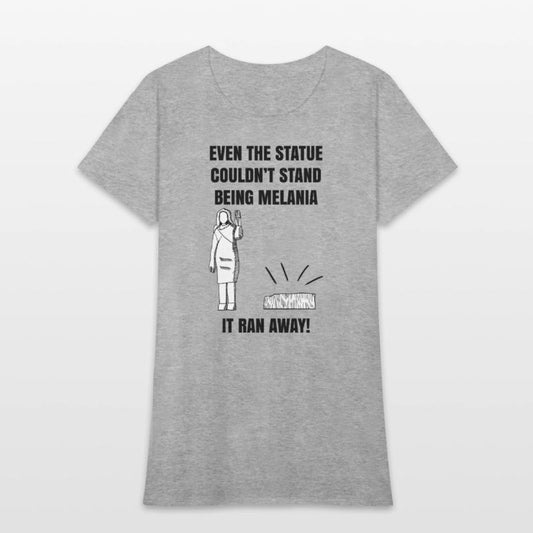 Melania Statue Satire Shirt – Funny Political Quot