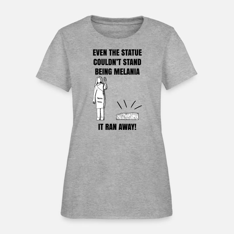 Melania Statue Satire Shirt – Funny Political Quot