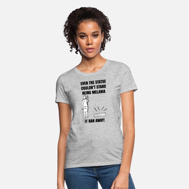 Melania Statue Satire Shirt – Funny Political Quot