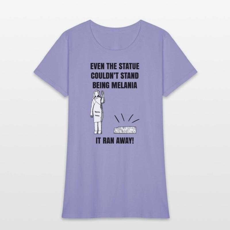 Melania Statue Satire Shirt – Funny Political Quot