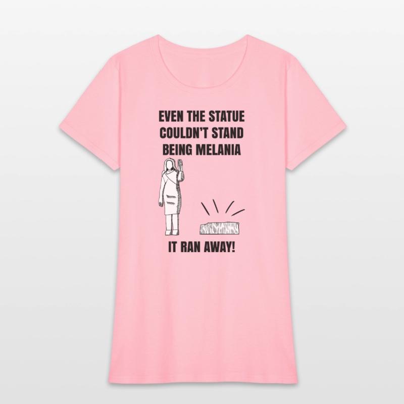 Melania Statue Satire Shirt – Funny Political Quot