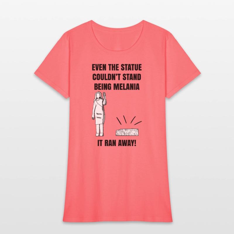 Melania Statue Satire Shirt – Funny Political Quot
