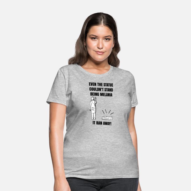 Melania Statue Satire Shirt – Funny Political Quot