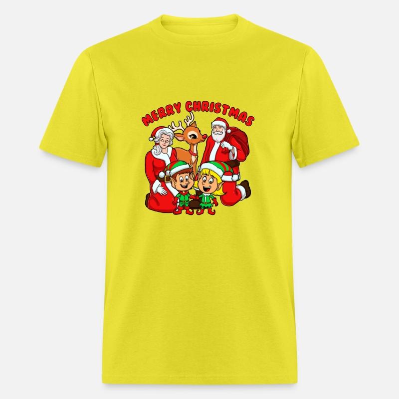 Merry Christmas Mrs. Claus Elves Reindeer Santachr
