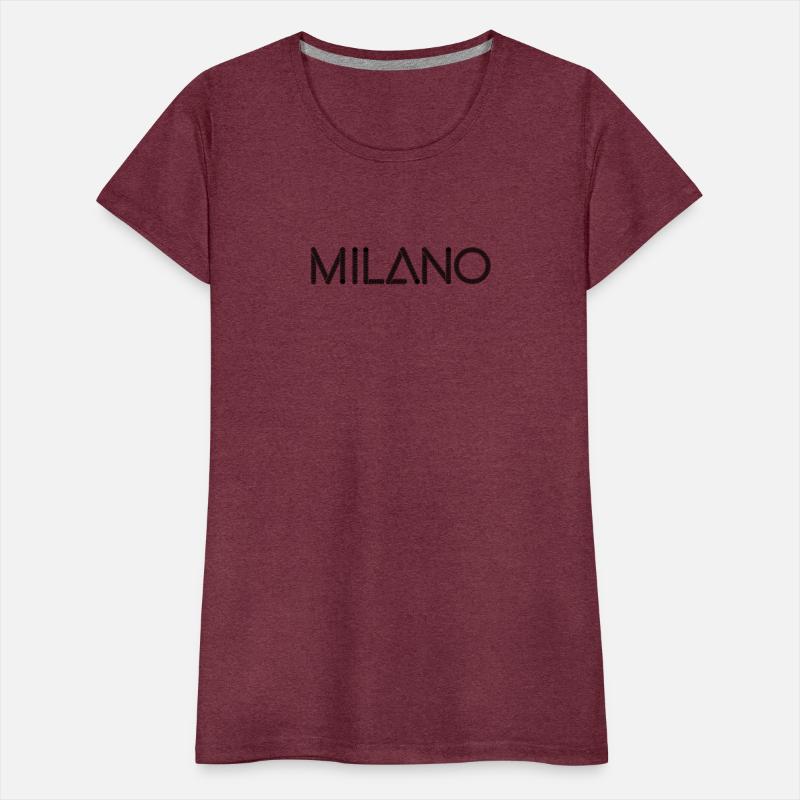Milano Italy Tee Shirt T Shirt City of Fashion