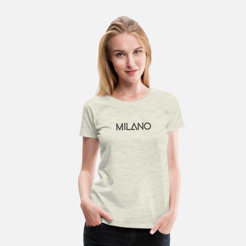 Milano Italy Tee Shirt T Shirt City of Fashion
