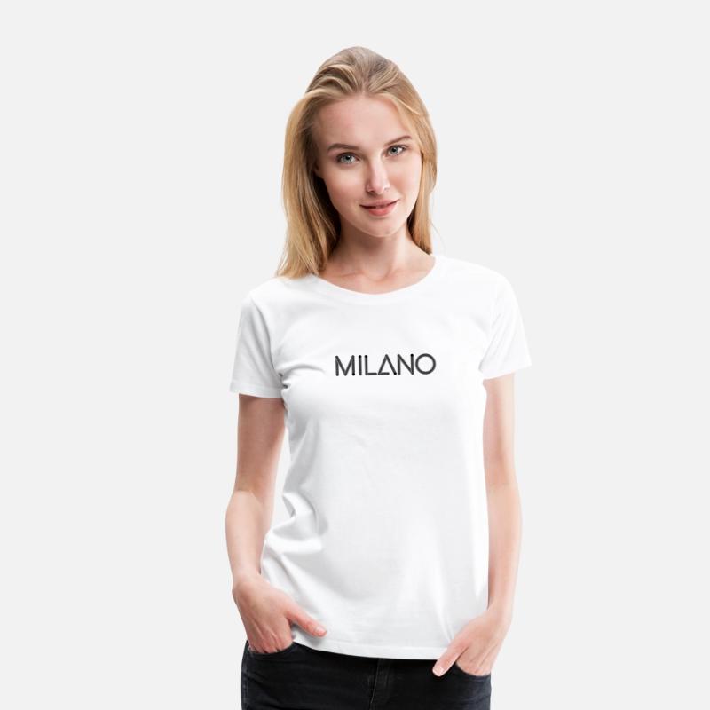 Milano Italy Tee Shirt T Shirt City of Fashion