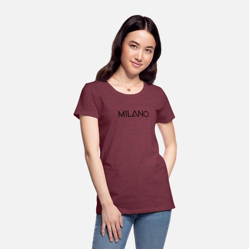 Milano Italy Tee Shirt T Shirt City of Fashion
