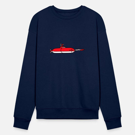 Military Submarine Fires Torpedoes Missile Attack