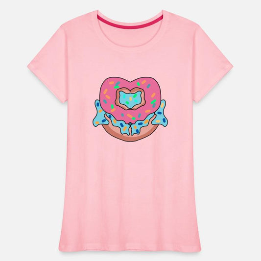 Minimalist Cute Heart Donut | Love