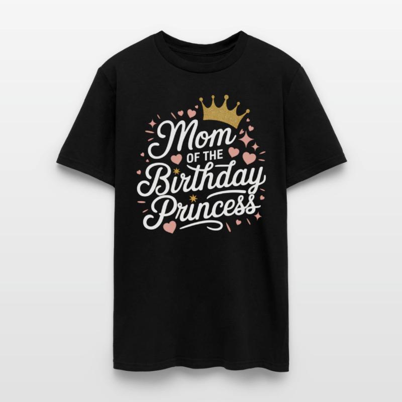 Mom of the Birthday Princess with Crown