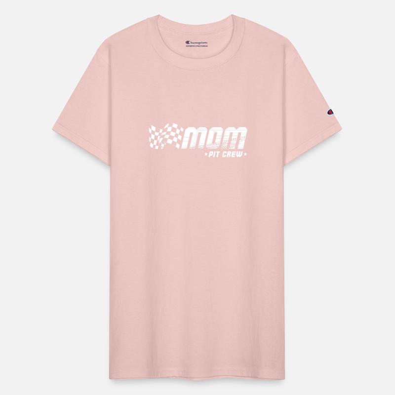 Mom Pit Crew Race Car Birthday Family Racing