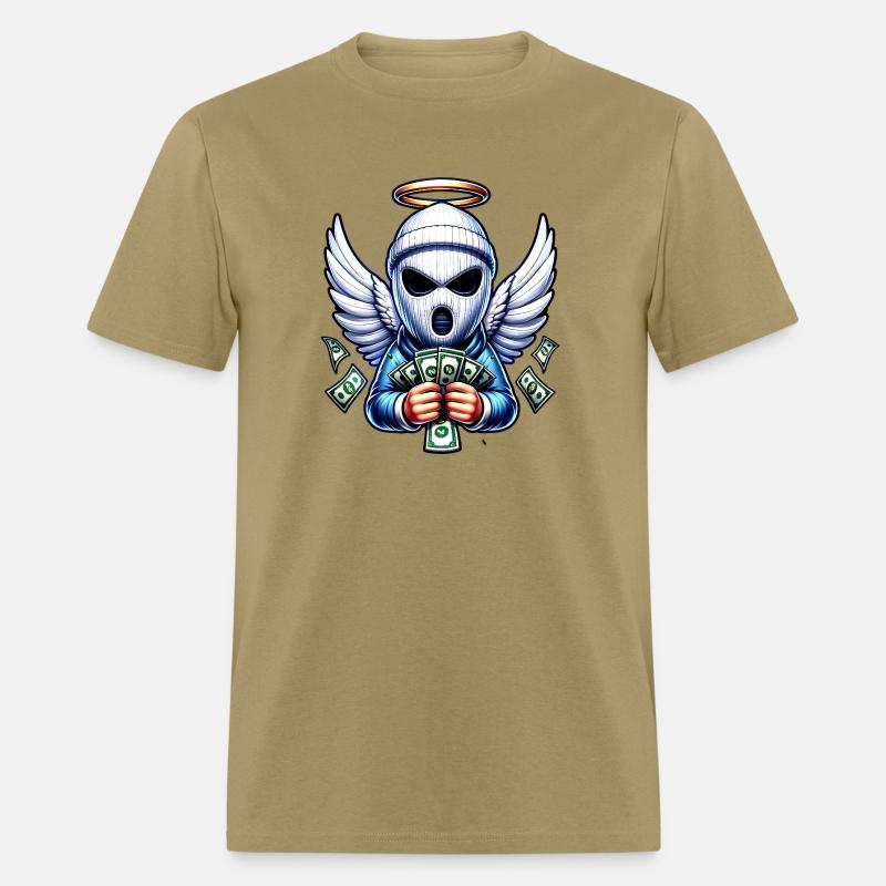 Money Robber with Angel Wings - Hustle & Hustle