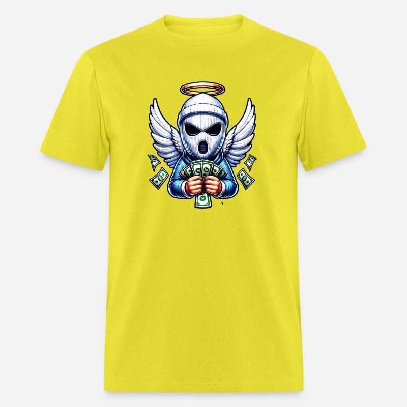 Money Robber with Angel Wings - Hustle & Hustle