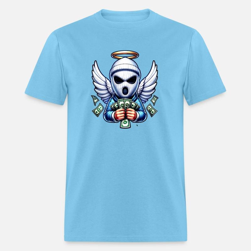 Money Robber with Angel Wings - Hustle & Hustle