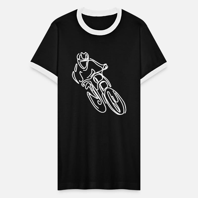 Mountain Bike Freeride Drawing