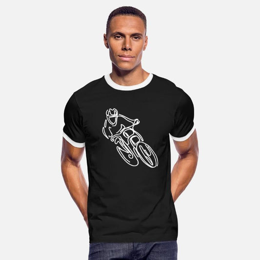 Mountain Bike Freeride Drawing