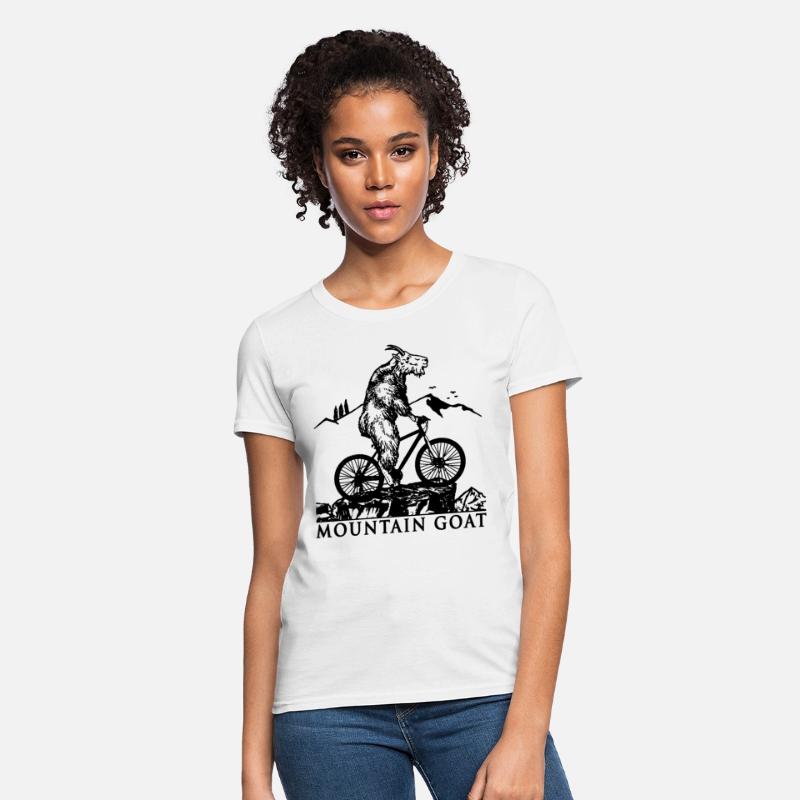 Mountain Bike Mountain Goat Riding Bicycle Cycling