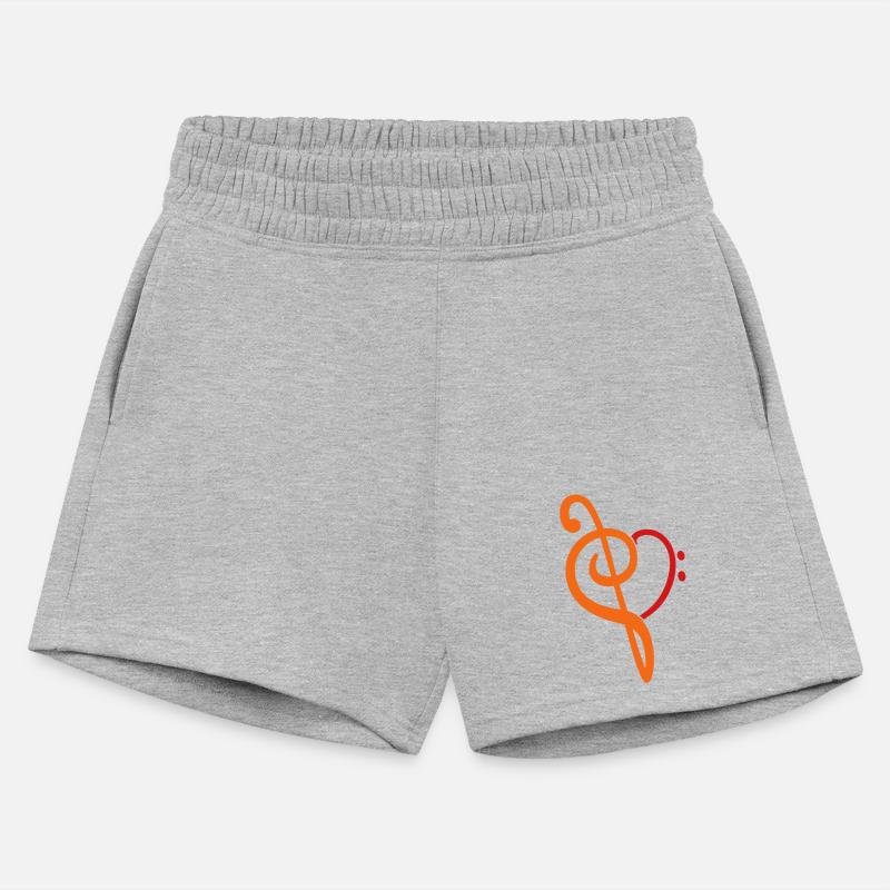 Music Bass Clef Heart Love Note Treble Sound Logo