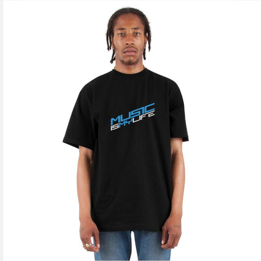 Music is my Life Love Text Saying Club Party Dance