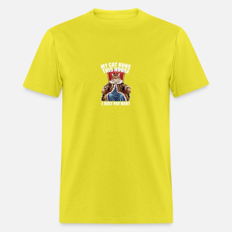 My Cat Runs This House I Just Pay Rent Cat Lover