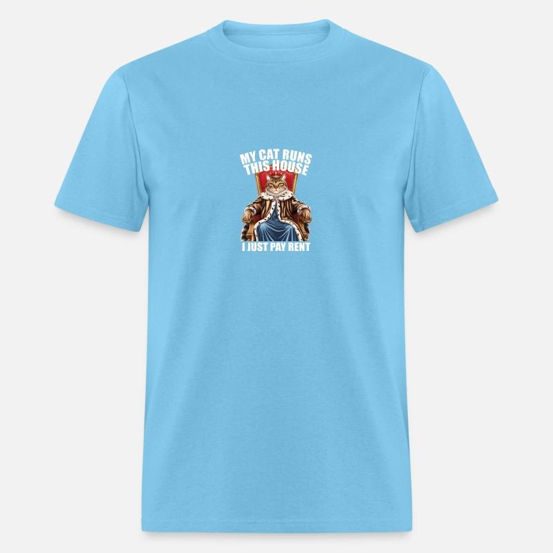 My Cat Runs This House I Just Pay Rent Cat Lover