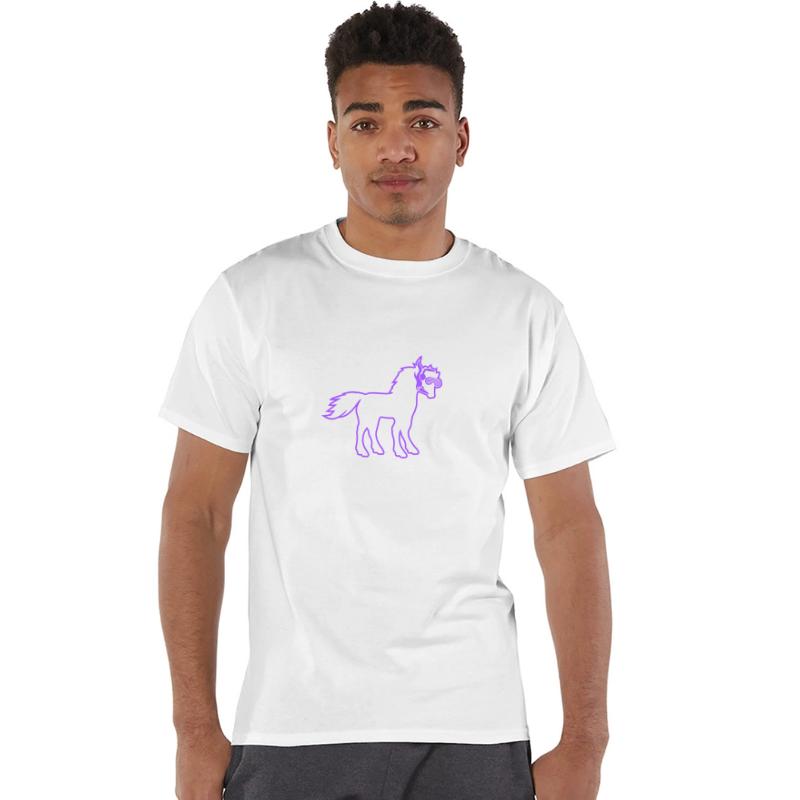 Mythical Purple Unicorn DJ Music Club Party Fun
