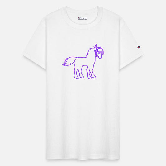 Mythical Purple Unicorn DJ Music Club Party Fun