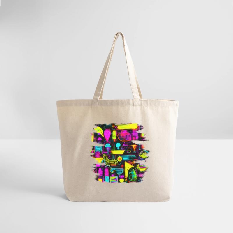 Neon Fluorescent UV Electro Music Party