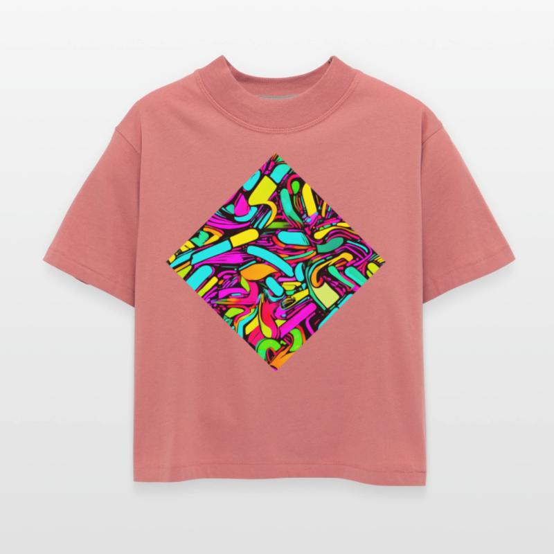 Neon Glow Vintage Retro Style