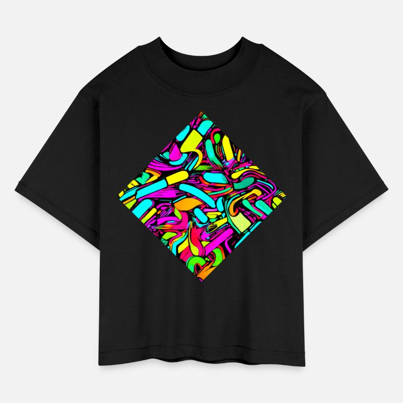 Neon Glow Vintage Retro Style