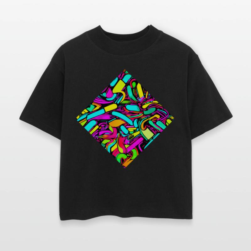 Neon Glow Vintage Retro Style