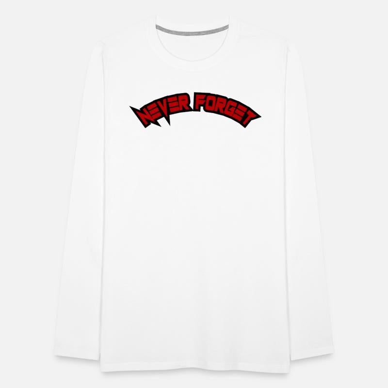 Never Forget – Retro Bold Statement