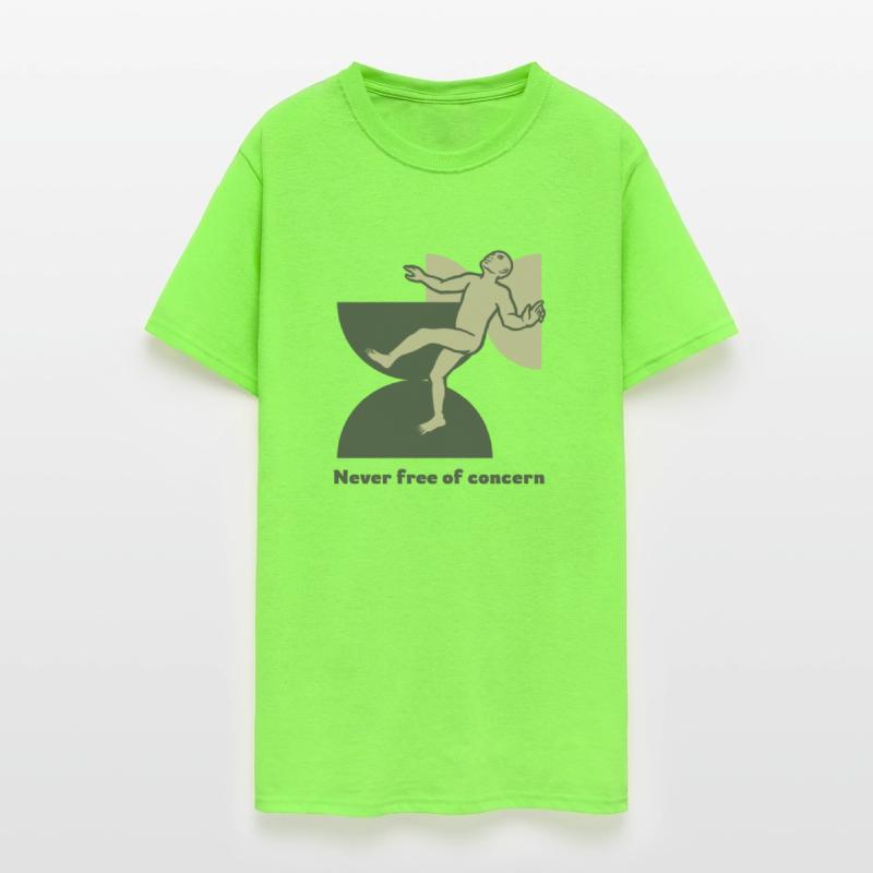 Never Free Of Concern Falling Man