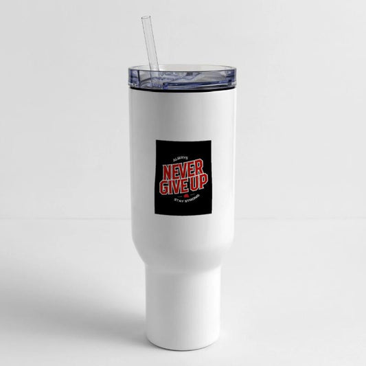 never give up – Minimal Streetwear Tee