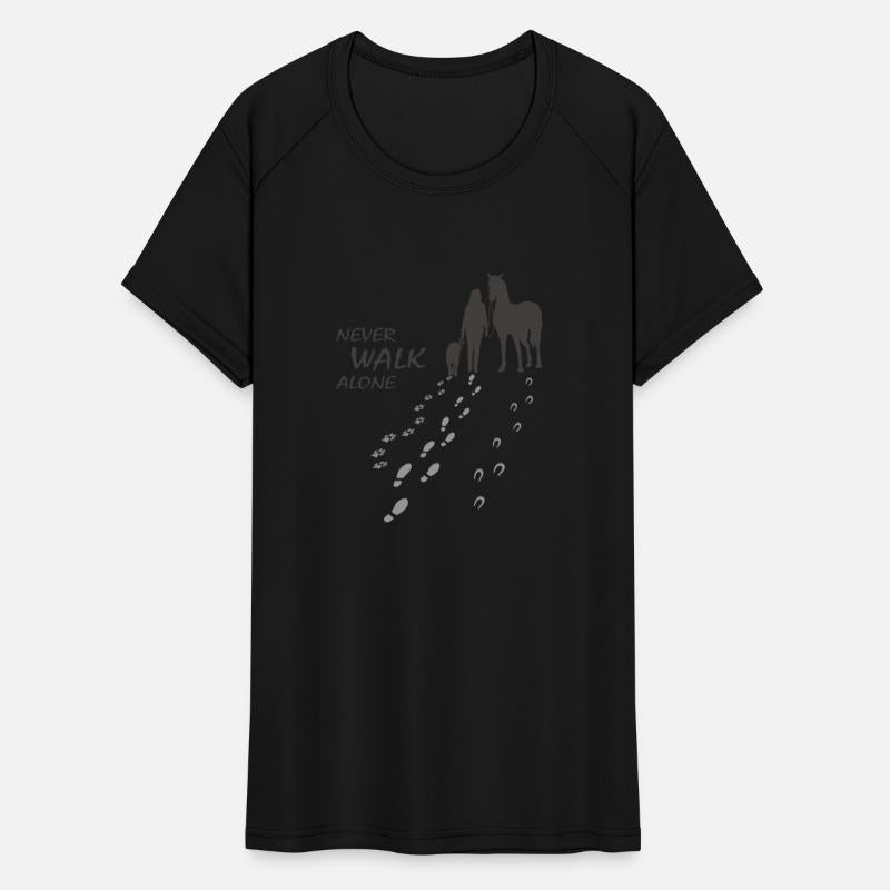 Never Walk Alone - Pet Dog Horse