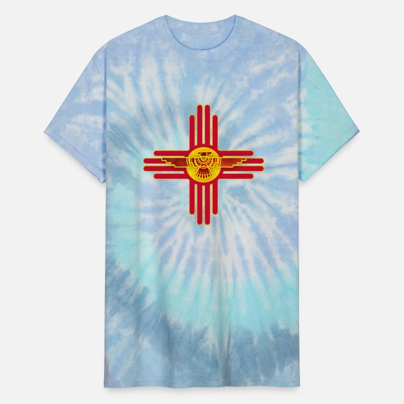 New Mexico Flag Zia Symbol Floral Nature Eagle So