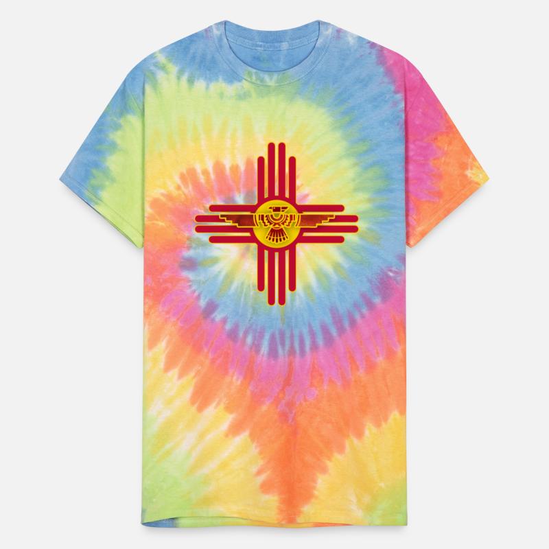 New Mexico Flag Zia Symbol Floral Nature Eagle So